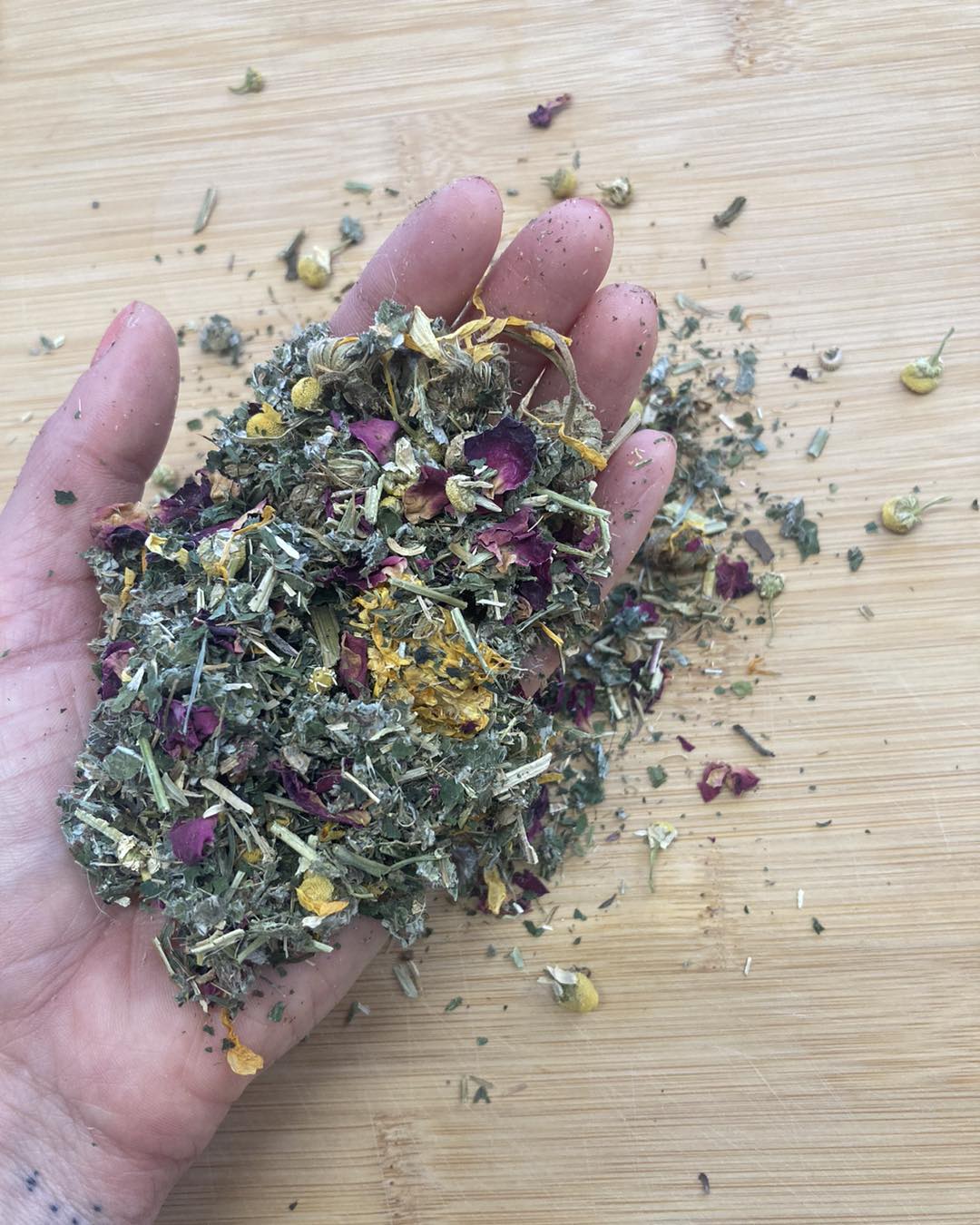 Příprava bylinných napářek